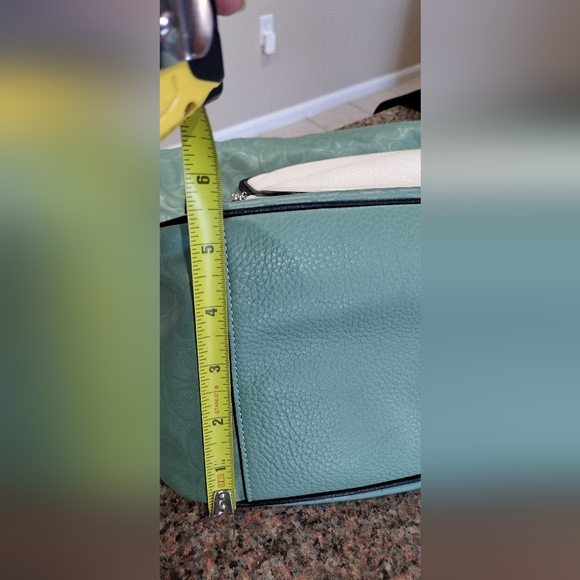 NWT Coach Tote in color block Signature Nylon and leather - Picture 11 of 15